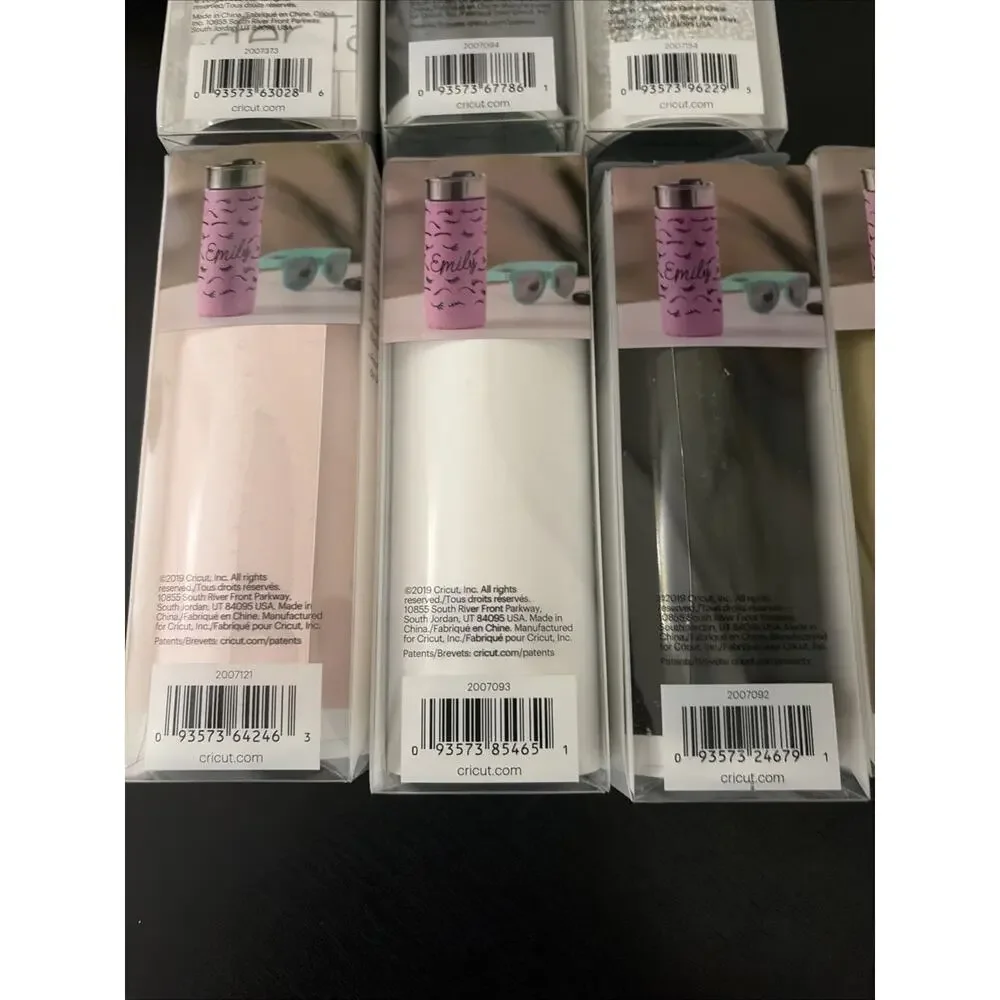 Cricut Joy Smart Vinyl Assorted. Brand New Lot Of 7 (226)